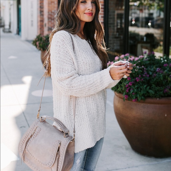 Vici Vice Versa Knit Sweater — Sweet Cream - Picture 3 of 7